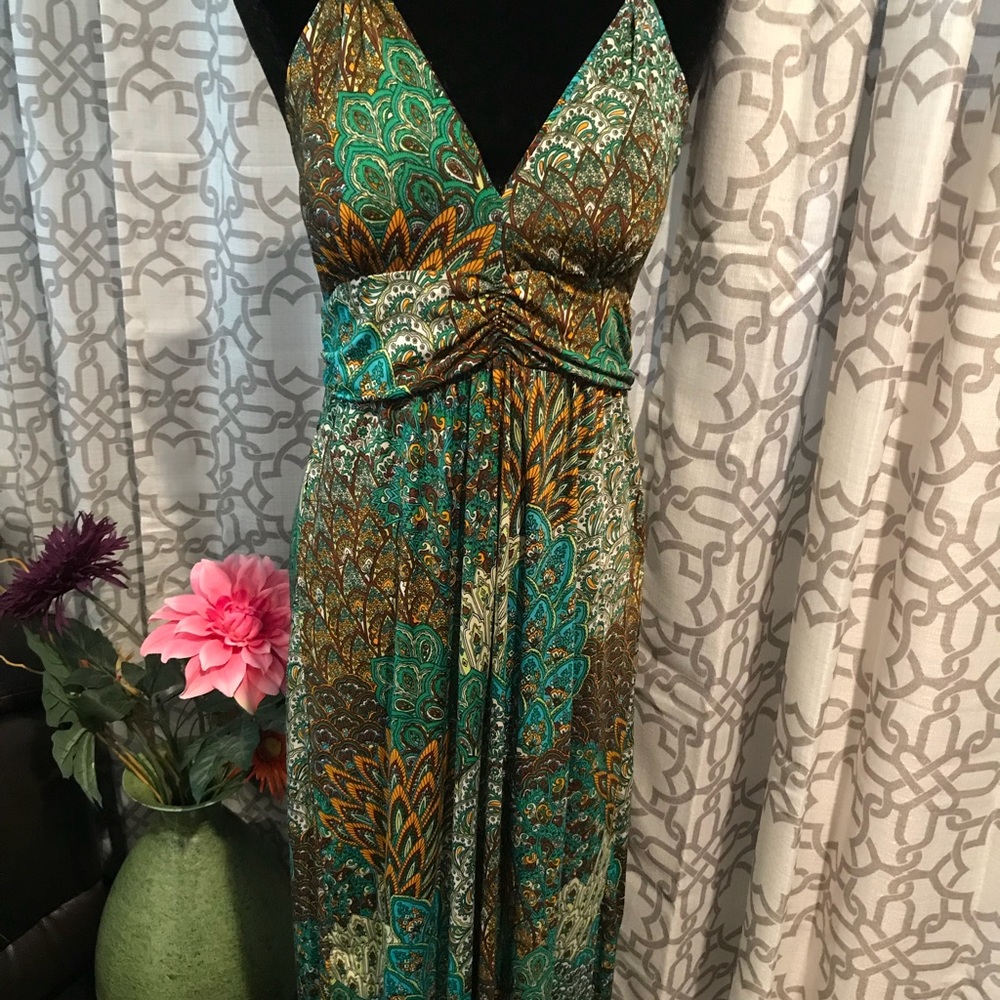 NWT halter long dress